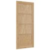 vidaXL Porta Interna ORKDAL Castanho 86 x 198,5 cm Contraplacado