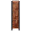 vidaXL Estante Castanho 80 x 30 x 110 cm Madeira de acácia maciça