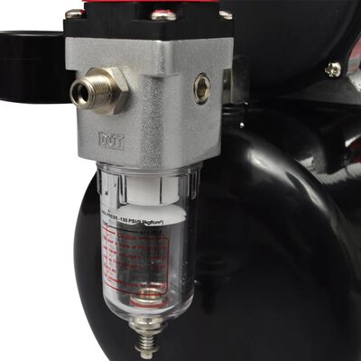 vidaXL Conjunto de compressor de ar com 2 aerógrafos