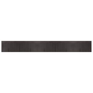 vidaXL Tapete retangular 60x500 cm bambu castanho-escuro