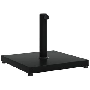 vidaXL Base de guarda-sol para postes de &Oslash;32/38/48 mm 18 kg quadrado