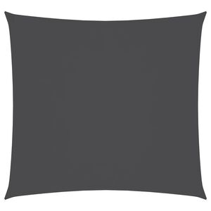 vidaXL Guarda-sol tecido Oxford quadrangular 3,6x3,6 m antracite