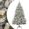 vidaXL &Aacute;rvore de Natal Artificial 270 cm 300 LED Branco quente