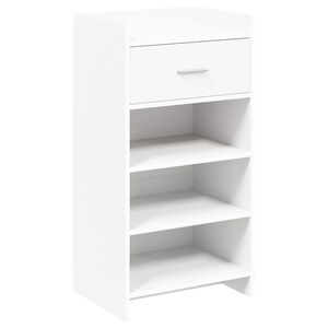 vidaXL Arm&aacute;rio de Sapatos Branco 48 x 36 x 92 cm Derivados de Madeira