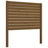 vidaXL Cabeceira de cama 106x4x100 cm pinho maci&ccedil;o castanho mel