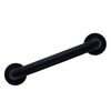 RIDDER Barra de apoio 30 cm alum&iacute;nio preto