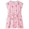 Vestido para crian&ccedil;a rosa-claro 116