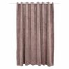vidaXL Cortina blackout c/ argolas metal 290x245cm veludo rosa antigo