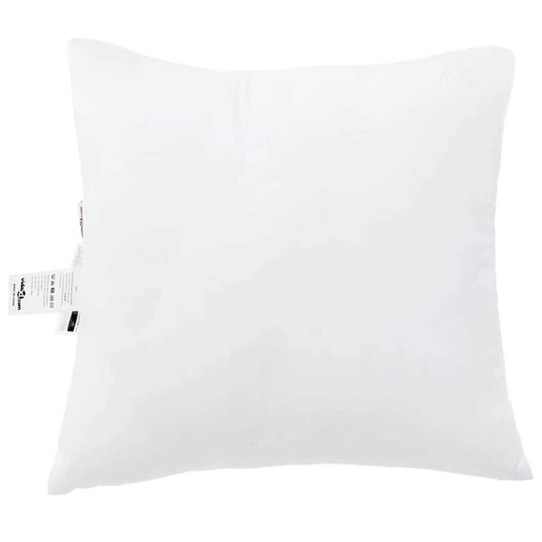 vidaXL Almofada com travesseiro 2 pcs Branco 61 x 41 x 20 cm Poli&eacute;ster