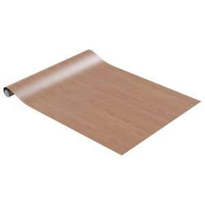 vidaXL Autocolante para m&oacute;veis 500x90 cm PVC cor carvalho claro