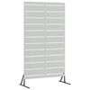 vidaXL Protetor de Privacidade 100 x 50 x 180 cm A&ccedil;o Galvanizado