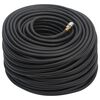vidaXL Mangueira de ar h&iacute;brida 0,6" 100 m borracha e PVC preto