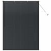 vidaXL Persianas venecianas Manual Preto 175 x 130 cm Alum&iacute;nio