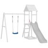 vidaXL Assentos de baloi&ccedil;o com cordas 2 pcs 37x15 cm polietileno azul