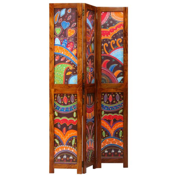 vidaXL Divisor de Ambiente Marrom mel 105 x 1,5 x 180 cm