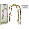 ProGarden Arco para rosas com estrutura de metal 13 mm