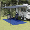 vidaXL Tapete de campismo para tenda 250x350 cm azul
