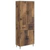 vidaXL Conjunto de Gabinete 2 unid. Madeira antiga