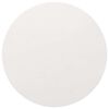 vidaXL Tampo de mesa redondo &Oslash;90x3 cm madeira de pinho maci&ccedil;a branco