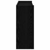 vidaXL Sapateira 80x25x62 cm derivados de madeira preto