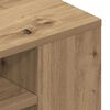 vidaXL Gabinete para TV artisian oak 100 x 30 x 26,5 cm