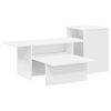 vidaXL Aparador Branco 91,5 x 35 x 38,5 cm Derivados de Madeira