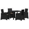 vidaXL Conjunto de Jantar para Jardim 5 unid. PP