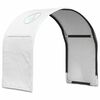 vidaXL T&uacute;nel de Cama para Cama Loft Infantil 2 unid. Branco Poli&eacute;ster