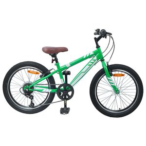 vidaXL Bicicleta de Montanha 20 Polegadas 6-Speed para 5-8 anos Verde