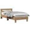 vidaXL Estrutura da Cama Carvalho Artesanal 203 x 95 x 70 cm