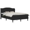 vidaXL Estrutura da Cama com cabeceira Preto 120 x 200 cm Veludo