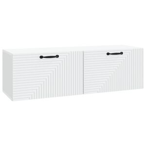 vidaXL Gabinete de TV de Parede Branco 98 x 31 x 30 cm