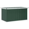 vidaXL Caixa de armazenamento para jardim verde 129x67x65 cm