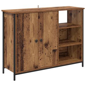vidaXL Buffet Madeira Antiga 100 x 33 x 75 cm Derivados de Madeira