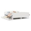 vidaXL Cama sem colch&atilde;o 180x200 cm madeira de pinho maci&ccedil;a branco