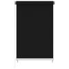 vidaXL Estore de rolo para exterior 160x230 cm preto