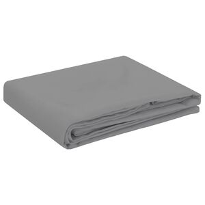 vidaXL Toalha de Mesa Retangular Cinzento-claro 110 x 140 cm Poli&eacute;ster