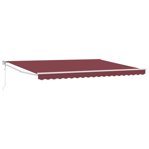 vidaXL Toldo retr&aacute;til autom&aacute;tico 450x300 cm bord&ocirc;