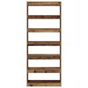 vidaXL Gabinete de Livros Madeira antiga 80 x 30 x 198 cm