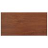 vidaXL Soleira de Janela Madeira Marrom 80 x 45 x 4,5 cm PVC