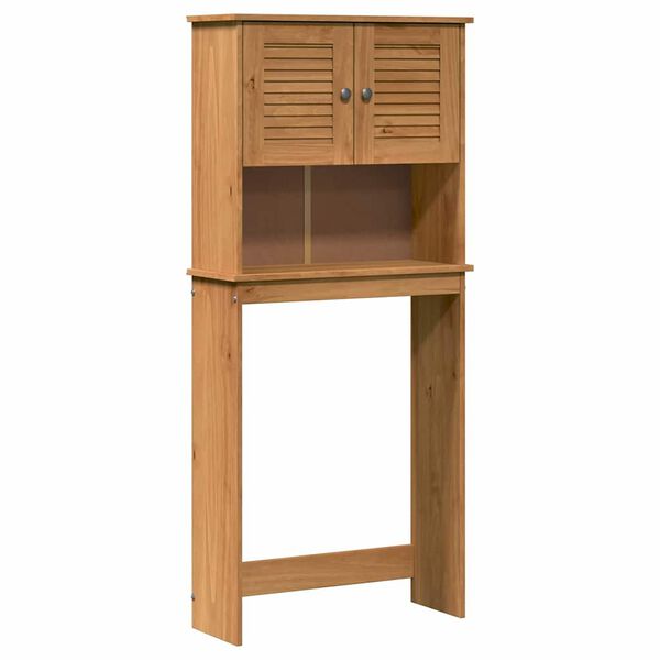 vidaXL Arm&aacute;rio para M&aacute;quina de Lavar VIGO Marrom e Marrom Honey