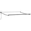 vidaXL Toldo Cinzento-claro 3 x 2,5 m Poliéster e metal