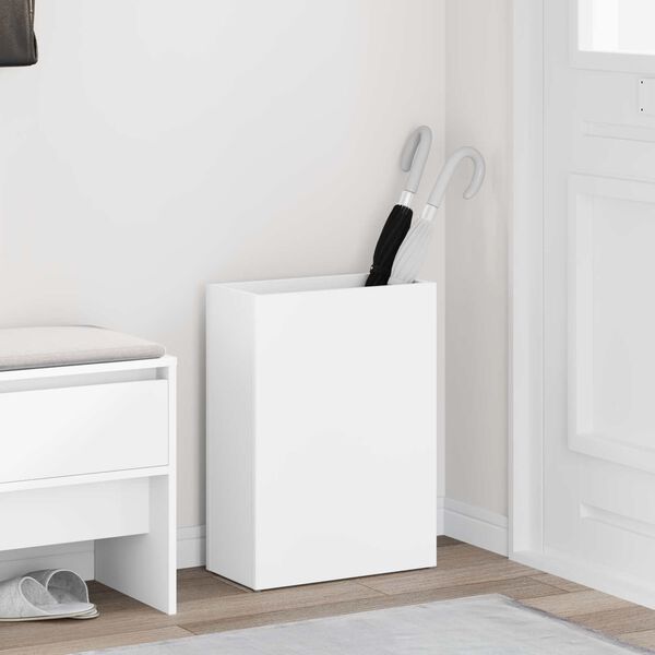 vidaXL Suporte de Guarda-Sol Branco 40 x 20 x 55,5 cm