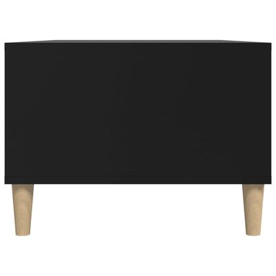 vidaXL Mesa de centro 90x50x36,5 cm derivados de madeira preto