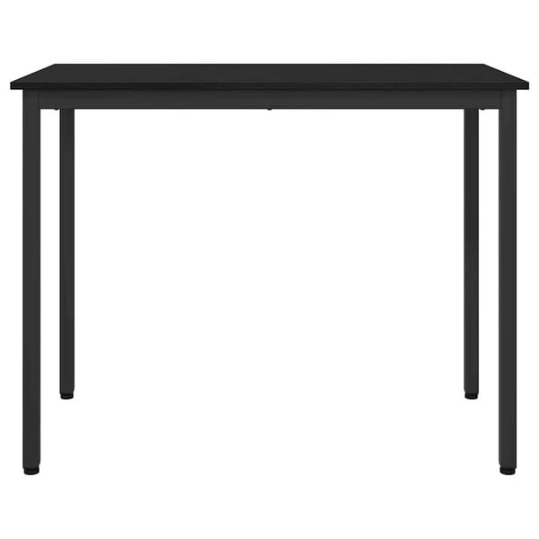 vidaXL mesa Carvalho Preto 100 x 50 x 76,5 cm