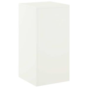 vidaXL Suporte para Plantas Branco 30 x 30 x 60 cm A&ccedil;o