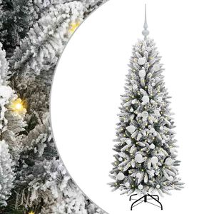 vidaXL &Aacute;rvore de Natal Artificial com 150 LEDs Branco 120 cm