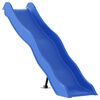vidaXL Escorrega de brincar 169x38,5 cm polipropileno azul
