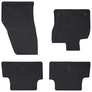 vidaXL Tapete de carro 4 pcs Preto adequado para T-ROC Cabrio TPE