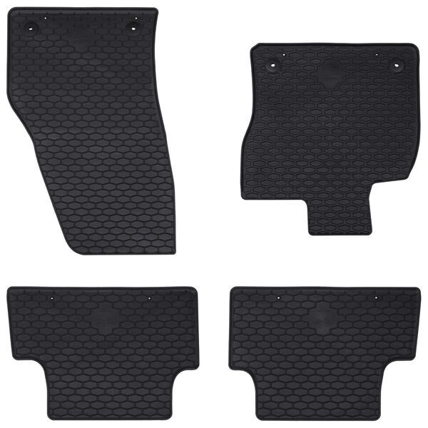 vidaXL Tapete de carro 4 pcs Preto adequado para T-ROC Cabrio TPE